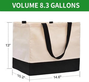 Sac de shopping en toile bohème le plus vendu, avec fermeture éclair, résistant à l'eau, antivol, construction durable pour - Product Image 1