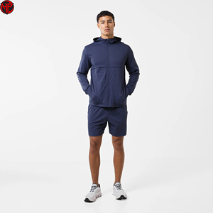 Men's Summer Windbreaker Shorts <b>Sets</b> <b>Waterproof</b> UV Blocking Latest Design Wholesale Breathable Nylon Shorts <b>Sets</b> - Product Image 1