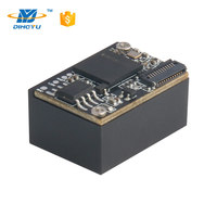 DE2290D 2D Barcode Scanner modul, QR PDF417 1D mesin, USB RS232 berkecepatan tinggi untuk integrasi kios tertanam