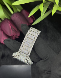 Reloj de Lujo con Moissanita VVS |   Reloj Iced Out Moissanite |   Reloj con probador de diamantes para hombre, venta al por mayor - Product Image 3