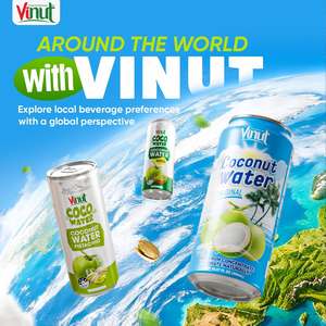 Leche de Coco Dulce en Lata (330 ml) con Sabor a Fresa, Bebida Infantil Baja en Carbohidratos en Vietnam - Product Image 3