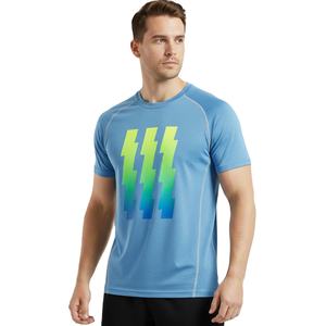 T-shirts à col rond coupe classique pour hommes, tissu léger et confortable, idéal pour un usage quotidien, fournisseur en gros OEM - Product Image 6