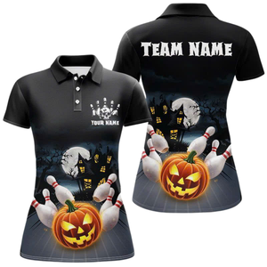Vente en gros Polo Halloween Uniforme d'équipe Sublimation Canada Exportateur de tissu respirant - Product Image 3
