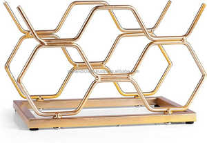 Single Bottle Fitting Metal Wine Rack - Space-<b>Maximizing</b> Commercial Bottle Display Stand for Wine Cellars & Resorts B2B Factory - Product Image 5