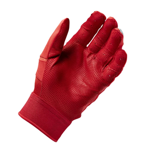 Gant de frappeur de baseball de haute qualité, respirant, en cuir et tissu tricoté, à enfiler, unisexe, pour adultes, pour l'entraînement des équipes professionnelles. - Product Image 6