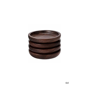 Customized Walnut Beverage Coasters Personalized Wooden <b>Pallet</b> Serving Boards for Hot and Cold Drinks - Product Image 5