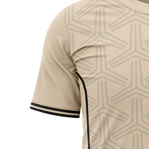 Men's Crew Neck <b>Soccer</b> Jersey Short Sleeve Geometric Print 100% Polyester Moisture Wicking Regular Fit Lightweight Color Block - Product Image 4