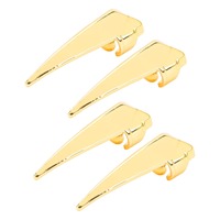 Anneaux de coloration ergonomiques professionnels en acier inoxydable pour la coiffure en salon, outil pour la coloration des extensions capillaires