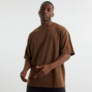 Camisetas Personalizadas para Hombre, 100% Algodón, Talla Grande, Hombros Caídos, Gruesas, Resistentes, Ecológicas - Product Image 1