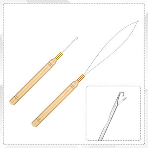 Pince à extensions capillaires, kit d'élimination des micro-perles, outil professionnel de retrait des micro-perles, outil d'enfilage de boucles capillaires, durable - Product Image 3