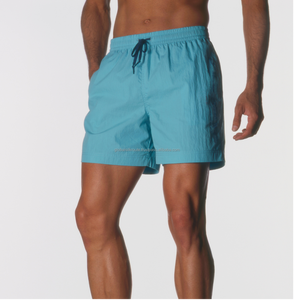 Calzoncillos tipo bóxer de cintura alta para hombre, con estampado geométrico, holgados, transpirables - Product Image 5