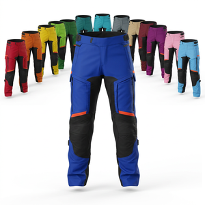 Pantalon de moto imperméable et protecteur, antidérapant, avec protections pour les genoux, pour homme - Vente flash - Product Image 1