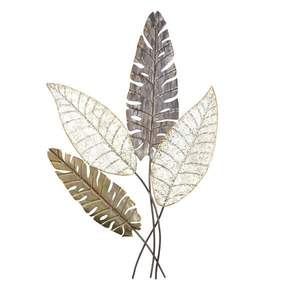 Decoración de Pared Metálica Floral de Diseño Moderno y Alta Tendencia, Escultura de Pared de Alambre, Arte de Pared de Hierro, Tamaño Personalizado - Product Image 4