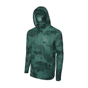 Sudadera con Capucha de Camuflaje para Hombre, Impresión por Sublimación, Secado Rápido, UPF 50, Ropa de Pesca - Product Image 3