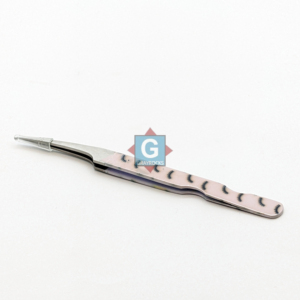 Pinzas para Pestañas de Alta Calidad, Versátiles, con Punta Puntiaguda, Logotipo Personalizado Internacional, Acero Inoxidable Japonés, Recubrimiento de Papel - Product Image 2