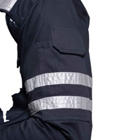 Vêtements de sécurité anti-arc électrique à protection intégrale pour les ingénieurs en maintenance électrique haute tension, uniforme industriel