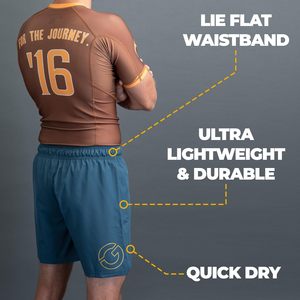 Pantalones Cortos Deportivos Personalizables para Hombre, de Rendimiento Medio, con Aberturas Laterales, Impermeables, Transpirables, de Secado Rápido, Venta al Por Mayor, Servicio OEM - Product Image 2