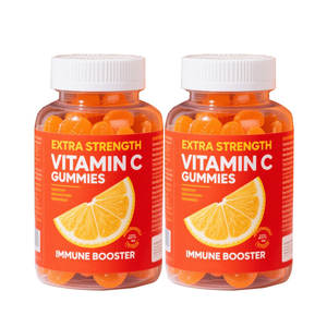 OEM üretici özel etiketi <span class=keywords><strong>C</strong></span> vitamini Gummies çiğneme şeker vitaminleri sakızlı ayılar turuncu lezzet - Product Image 2