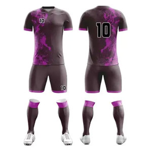 Uniformes de Fútbol de Alta Calidad a Precio de Mayoreo, Logotipo Personalizado, Conjunto de Uniforme de Fútbol de Secado Rápido - Product Image 4