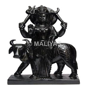 รูปปั้นหินอ่อนชานิเดว์ ขายออนไลน์ |   พระพุทธรูปพระศานีทำจากหินอ่อนสีดำ งานฝีมือ - มาลียาส - Product Image 1