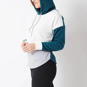 Novedades Ligeras: Sudaderas con Capucha de Tallas Grandes para Mujer, Manga Larga, Ropa de Exterior, Sudaderas con Paneles Decorativos - Product Image 5