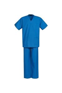 Uniforme décontracté d'infirmière, uniforme de couleur unie pour femmes, uniforme de clinique pour animaux de compagnie, vêtement de Protection avec poche à col en v pour médecins, vêtements de travail - Product Image 2