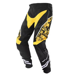Pantalones de Motocross Transpirables Sublimados, Jersey de Carreras, Rodilleras de Cuero, para ATV, UTV, Descenso, Motocross, Automovilismo - Product Image 5