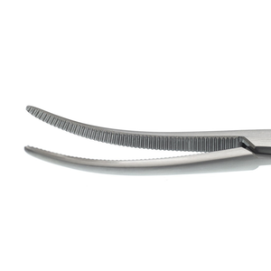 Pinces hémostatiques Coller 6 1/4 pouces courbées en acier inoxydable, instrument chirurgical de serrage hémostatique - Product Image 2
