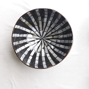 Natural Coconut Shell Bowl Vietnam Handmade Kitchen Serving Container For Fruit Salad Rice <b>Rustic</b> Tableware Item - Product Image 1