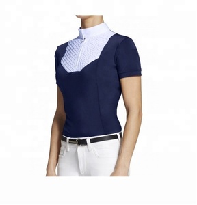 Chemises d'équitation personnalisées avec logo imprimé, vêtements d'équitation professionnels, 100% polyester, antibactérien, séchage rapide, fabricant - Product Image 3