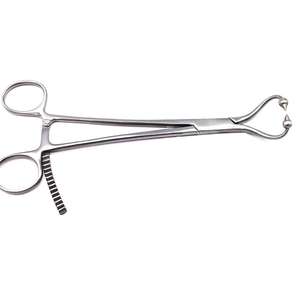 Pinzas de sujeción para placas óseas de acero inoxidable 16cm 20cm, instrumentos quirúrgicos reutilizables al por mayor para ortopedia, OEM de Dentavex - Product Image 5