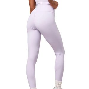Legging lavande taille haute extensible pour femme, pantalon de fitness sculptant, tenue de sport et de mode - Product Image 6