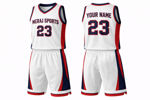 Unisex Custom Digital Print Basketball Uniform Jersey Shorts Set Breathable Lightweight Quick Dry 100% Cotton <b>Athletic</b> - Product Image 2