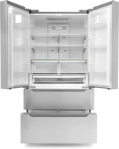 28,8 Cu. Réfrigérateur à portes françaises sur mesure 4 portes - Prêt pour l'encastrement, étagères réglables - Product Image 3