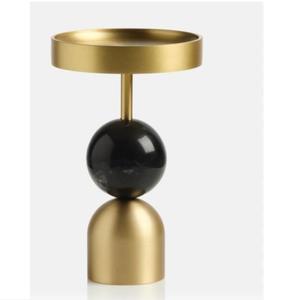 Porte-bougie doré au design exclusif de style moderne, décoration de mariage et de maison, porte-bougie votif en métal - Product Image 1