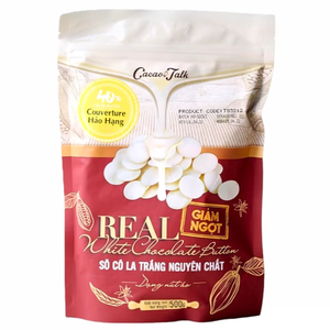 Envío Rápido de Pedidos, Proveedor Mayorista de Exportación, OEM/ODM, Chocolate Puro HALAL, Botones de Chocolate Blanco Real, 40% Cacao, Galletas de Panadería - Product Image 1