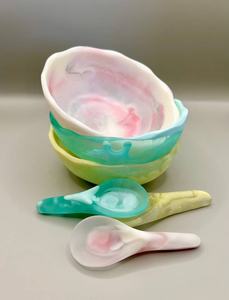 ชามเรซินแตรขัดเงาสูงงานตามสั่งเครื่องครัวสำหรับเสิร์ฟซุป - Product Image 2