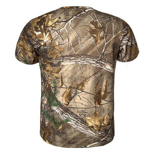 T-shirt tactique unisexe à manches courtes, coupe classique, respirant, tricoté 100% coton, décontracté, pour la chasse et les activités de plein air, éco-responsable, séchage rapide - Product Image 4