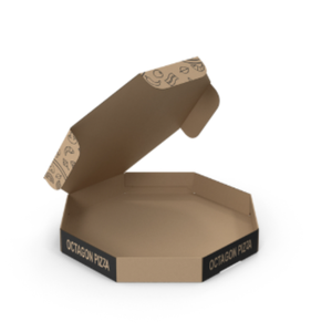 Cajas de Pizza Corrugadas Personalizadas al por Mayor, Empaque de Kraft de Grado Alimenticio con Impresión de Logotipo - Product Image 4
