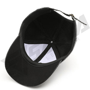 Unisex Vintage Style Leather <b>Baseball</b> <b>Cap</b> Custom Embroidery Classic for Outdoor Sports Wholesale - Product Image 4
