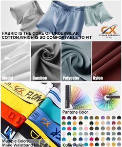 Caleçons Boxers Tricotés Sans Coutures Anti-Bactériens Écologiques à Séchage Rapide pour Hommes Adultes, Taille Moyenne, Qualité Supérieure, Prix de Gros, ODM - Product Image 5
