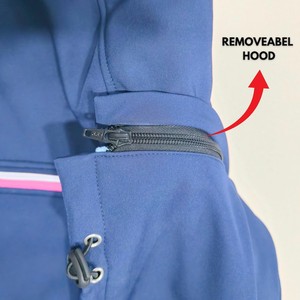Custom Vornex Industry <b>Soft</b> <b>Shell</b> <b>Jacket</b> Unisex <b>Hooded</b> Stand Collar Full-Zip Breathable Windproof Fleece Outerwear Winter Casual - Product Image 6