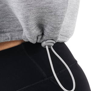 Veste courte zippée pour femme Heather Cloud à manches longues, coupe structurée, style athleisure minimaliste - Product Image 6