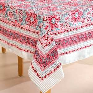 Manteles Bordados de Diseño Personalizado, 100% Algodón Puro, Aspecto Impresionante, Fabricante Indio - Product Image 2