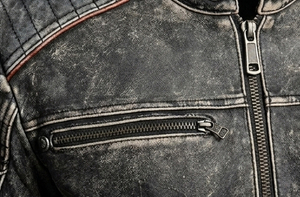 Nouvelle collection de vêtements de sécurité et de protection, veste en cuir Fast Lane, tendance, service OEM ODM acceptable, vestes pour hommes - Product Image 5