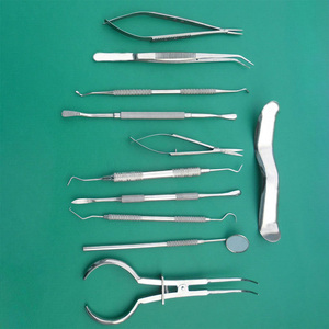 Kit Básico de Instrumentos de Cirugía Dental Oral, Acero Inoxidable, Manual, Ligero, Agarre Ergonómico, Herramientas Quirúrgicas CE Narham Enterprises - Product Image 5