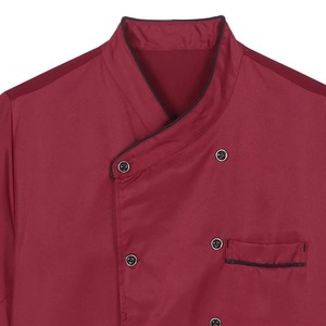 Uniforme de serveur d'hôtel pour hommes, chemise et pantalon en coton respirant, logo personnalisé, fournisseur de vêtements en gros, vestes en twill - Product Image 4