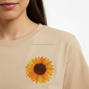 T-shirt vierge personnalisé pour femme en coton 180 g/m² avec logo imprimé, tissu jersey de haute qualité, vente en gros - Product Image 4