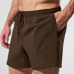 Pantalones Cortos Deportivos para Hombre al por Mayor, de Secado Rápido, para Correr, Transpirables, Casuales de Verano, con Cintura Elástica, Color Liso - Product Image 5