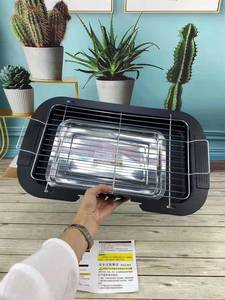 Electric <b>oven</b>, household outdoor dining electric barbecue grill, barbecue machine, multi-functional small household 48x28cm - Product Image 5